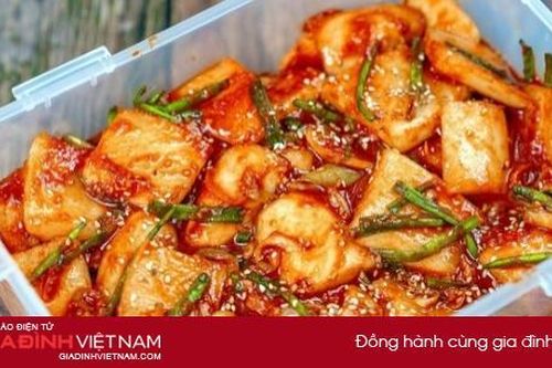 Cách làm kim chi củ cải đơn giản chuẩn vị Hàn Quốc