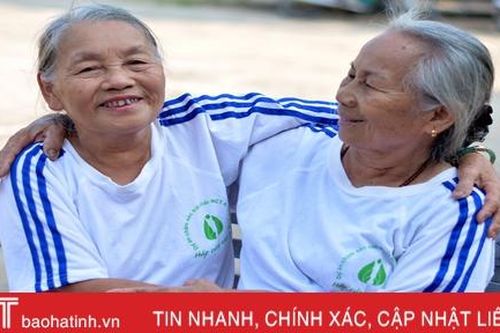 Người cao tuổi Hà Tĩnh góp sức xây dựng khối đại đoàn kết toàn dân