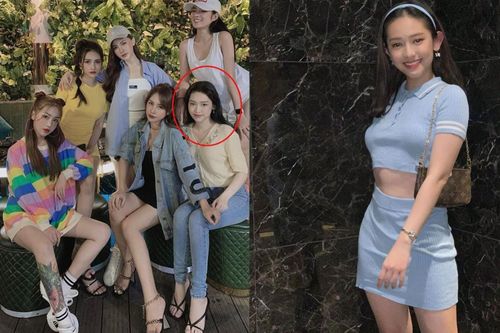 Nhan sắc gây thất vọng của hotgirl Thúy Vy khi đứng cạnh hội bạn thân