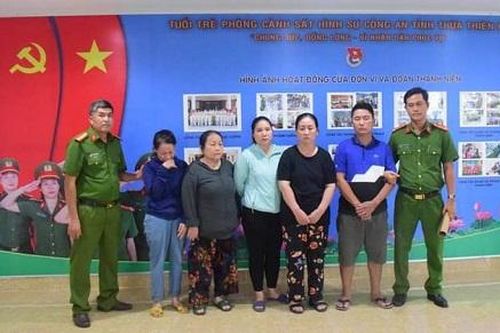 5 đối tượng trong một gia đình chuyên trộm cắp tại Bệnh viện Trung ương Huế sa lưới