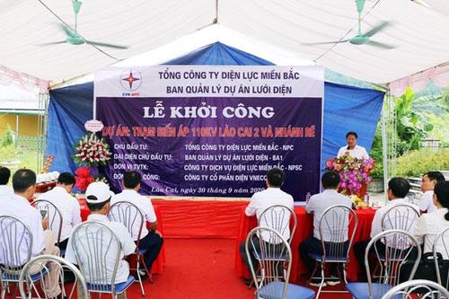 Khởi công Dự án trạm 110 kV Lào Cai 2