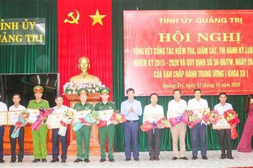 Tổng kết công tác kiểm tra, giám sát, thi hành kỷ luật đảng nhiệm kỳ 2015 - 2020