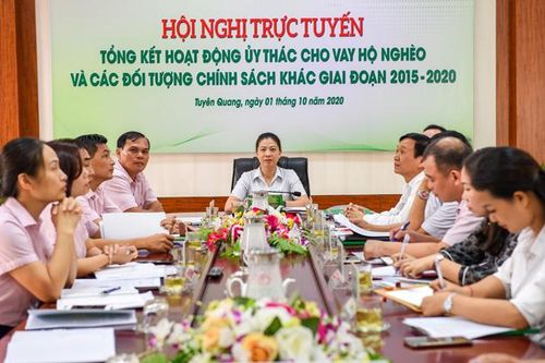 Tổng kết hoạt động ủy thác cho vay hộ nghèo và các đối tượng chính sách khác