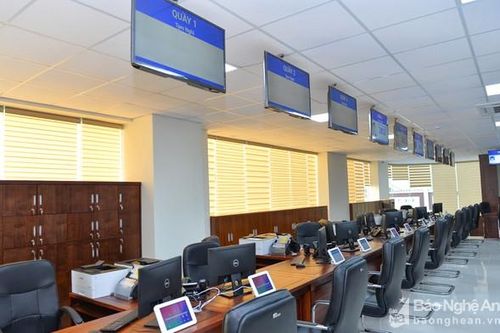 Trung tâm Phục vụ hành chính công tỉnh Nghệ An chính thức hoạt động