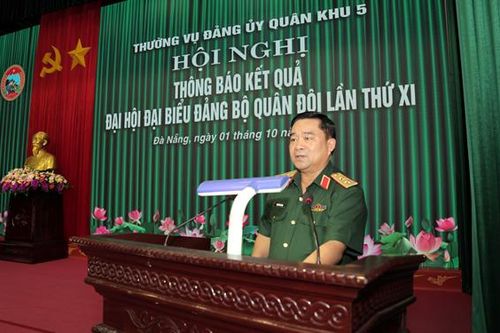 Thông báo nhanh kết quả Đại hội đại biểu Đảng bộ Quân đội lần thứ XI