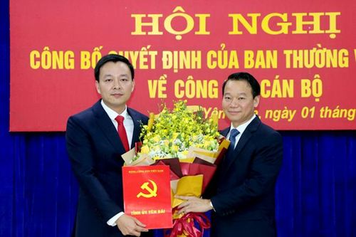 Yên Bái: Ông An Hoàng Linh được điều động giữ chức Bí thư Huyện ủy Yên Bình