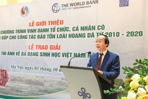 Vinh danh tổ chức, cá nhân bảo tồn loài hoang dã