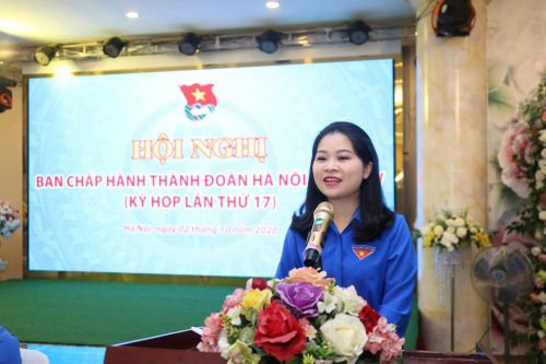 Thành Đoàn Hà Nội có nữ Bí thư là Thạc sĩ Văn hóa học