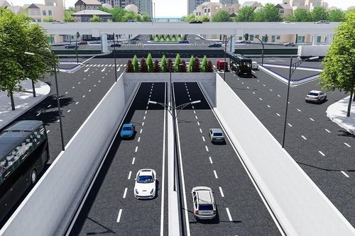 Hà Nội khởi công dự án hầm chui Lê Văn Lương gần 700 tỷ