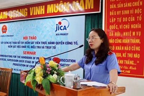 Góp ý dự thảo Sổ tay Kiểm sát viên thực hành quyền công tố, kiểm sát việc khởi tố, điều tra và truy tố