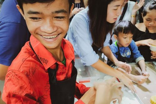 Những nụ cười rạng rỡ mùa Trung Thu ở lớp học tình thương Rạch Ông