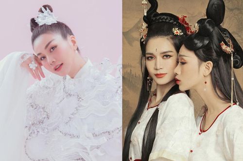 Sao Việt cosplay chị Hằng, người được khen xinh, người bị chê phản cảm