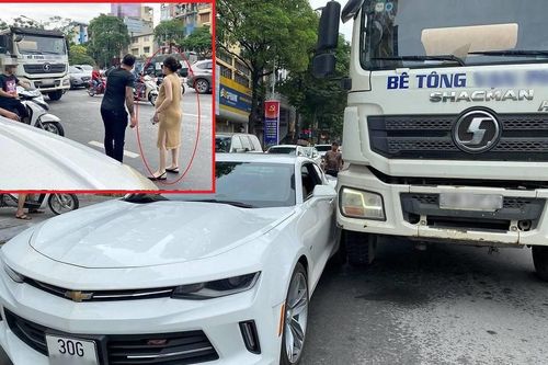 Hotmom Hằng Túi gặp va chạm với xe tải khi đang mang thai tháng thứ 9, dân mạng nổ ra tranh cãi gay gắt sự đúng sai