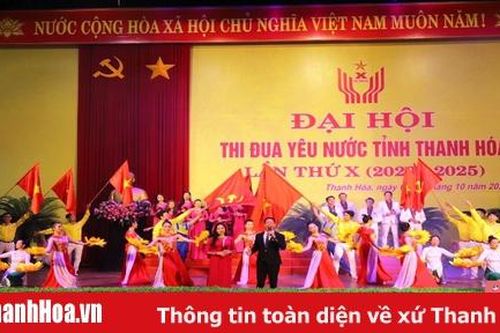 Đại hội Thi đua yêu nước tỉnh Thanh Hóa lần thứ X