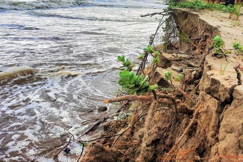 Sóng biển 'ngoạm' sâu vào bờ, dân Quảng Nam nơm nớp lo sợ