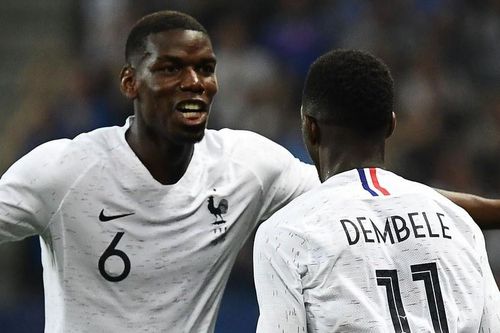 Pogba lôi kéo Dembele về Man Utd