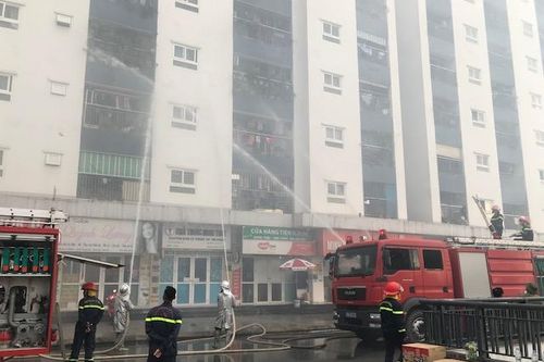 Huyện Thanh Oai: Diễn tập chữa cháy và cứu nạn, cứu hộ tại Khu đô thị Thanh Hà