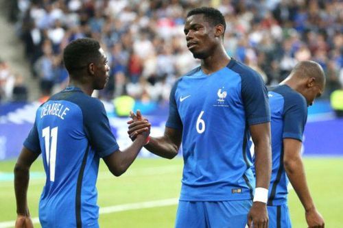 Tiền vệ Pogba ra tay, MU sắp chiêu mộ thành công siêu tiền đạo cánh Ousmane Dembele