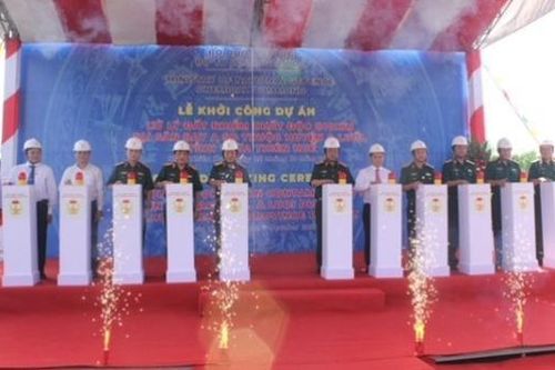Khởi công dự án 'Xử lý đất nhiễm chất độc Dioxin tại sân bay A So, huyện A Lưới'