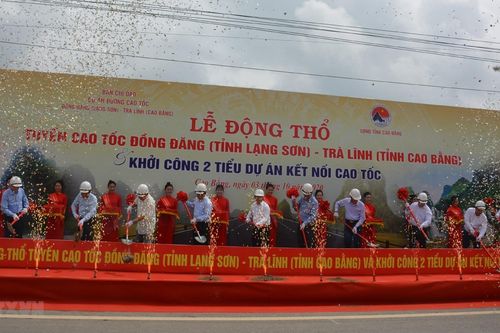 Cao Bằng: Chính thức động thổ xây dựng cao tốc Đồng Đăng-Trà Lĩnh