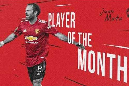 Vượt Van de Beek và Rashford, Mata xuất sắc nhất tháng 9 tại M.U