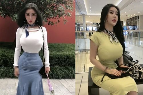 'Rùng mình' trước 'gương mặt rắn' của hotgirl TikTok, nhìn xuống vóc dáng hình chữ S 'quá khổ' còn gây tranh cãi hơn