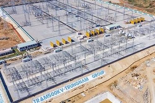 Đóng điện kỹ thuật Trạm biến áp và tuyến dây 500kV do tư nhân đầu tư