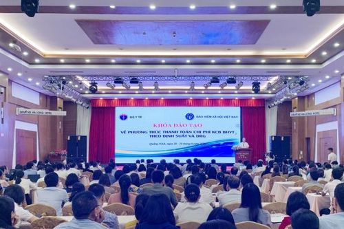 Đào tạo thanh toán khám chữa bệnh BHYT theo định suất và DRG