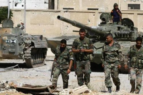 Quân đội Syria bắt đầu chiến dịch quân sự gần Cao nguyên Golan