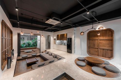 Biệt thự đậm nét kiến trúc Việt xưa tại Hà Nội