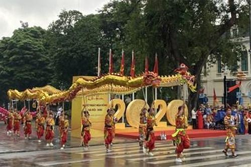 13 đơn vị tham gia Liên hoan nghệ thuật múa Rồng - Hà Nội năm 2020