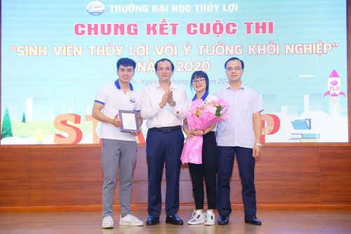 Tìm ra nhà vô địch cuộc thi 'Sinh viên Thủy lợi với ý tưởng khởi nghiệp năm 2020'