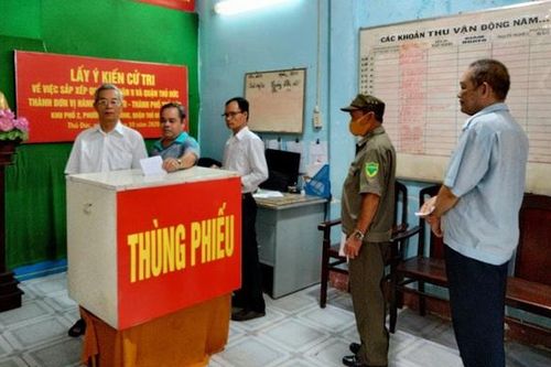 Đa số cử tri đồng ý thành lập thành phố Thủ Đức