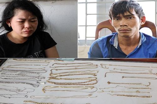 Bắt đối tượng giật 46 sợi dây chuyền trong tòa thánh Tây Ninh