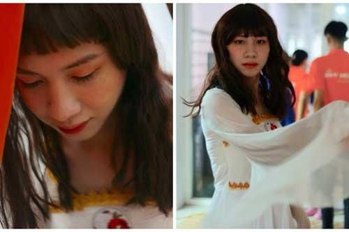 Makeup sương sương giả gái, nam sinh Kiến trúc biến hóa xinh đẹp xuất thần, xem ảnh hậu trường càng bá đạo hơn
