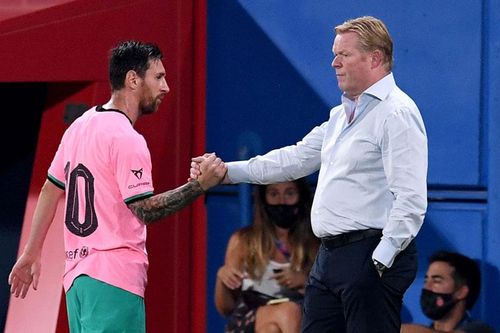 Messi được HLV Koeman tán dương vì sự chuyên nghiệp