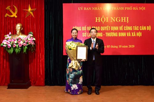 Hà Nội có tân Giám đốc Sở Lao động, Thương binh và Xã hội