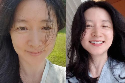 Mặt mộc của Lee Young Ae