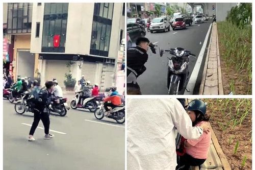Thông tin mới nhất vụ thanh niên đập phá xe máy của người đi đường ở Hà Nội