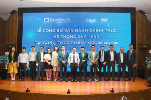 Eurowindow công bố vận hành chính thức hệ thống SAP S4/HANA