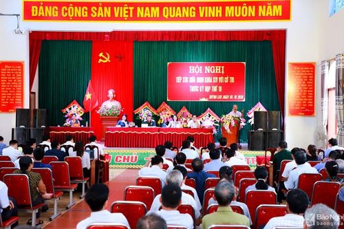 Cử tri Quỳnh Lưu bày tỏ băn khoăn việc nông dân không 'mặn mà' với ruộng đồng