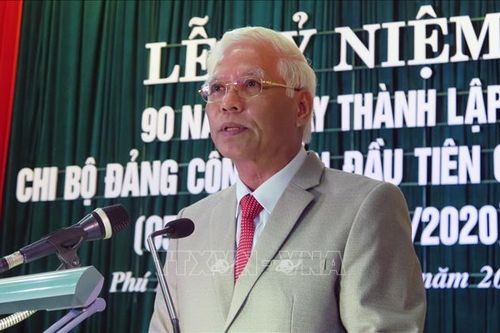 Kỷ niệm 90 năm ngày thành lập Chi bộ Đảng đầu tiên tại Phú Yên