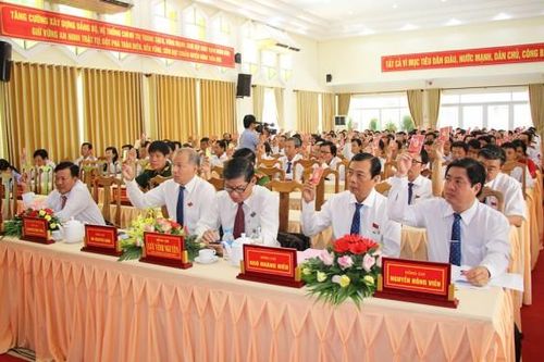 Đảng bộ huyện Chợ Mới đưa nghị quyết đại hội vào cuộc sống