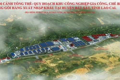 Công bố quy hoạch Khu công nghiệp gia công chế biến đóng gói hàng xuất, nhập khẩu tại huyện Bát Xát