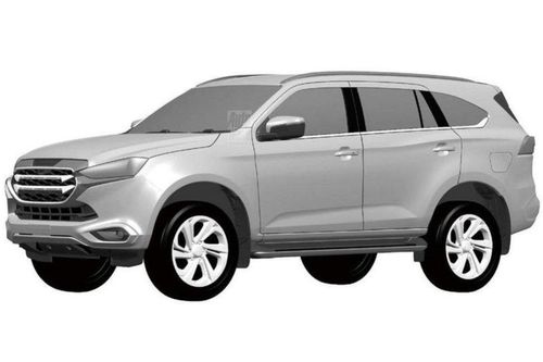 Isuzu MU-X 2021 lộ diện phác thảo, nâng cấp để lên tầm