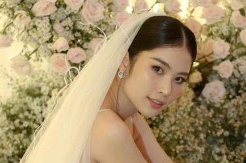 Nam Anh khoe sắc với thời trang cưới