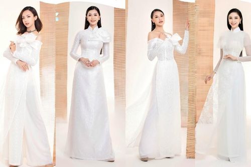 Top 60 Hoa Hậu Việt Nam: Ngắm dàn thí sinh cao trên 1m70 duyên dáng trong tà áo dài