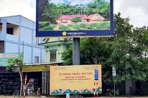 Khánh thành hệ thống màn hình Led, bảng chỉ dẫn tại quê hương Bác Hồ
