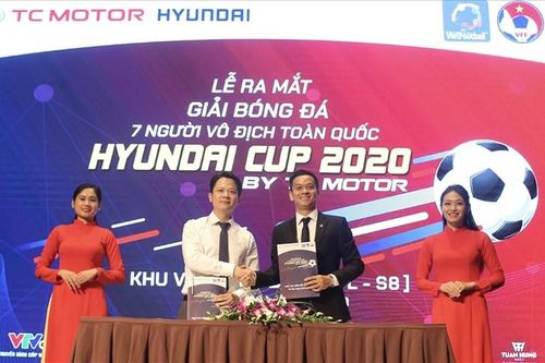 Giải bóng đá 7 người vô địch toàn quốc Hyundai Cup 2020 khởi tranh trở lại