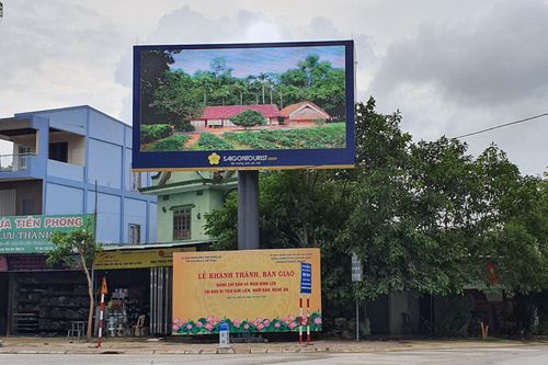 Saigontourist Group khánh thành, bàn giao 4 hạng mục đầu tư tài trợ tại Khu di tích Kim Liên
